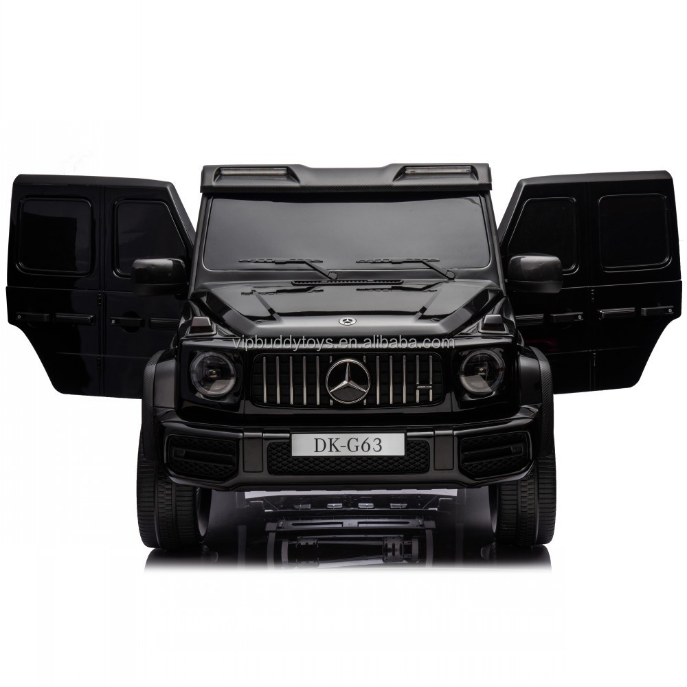 VIP Buddy Licensed Mercedes AMG G63 4*4 Electric Ride-On Car Powerful Kids' Toy for 2 People Made of Durable Plastic