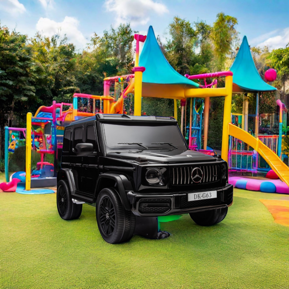 VIP Buddy Licensed Mercedes AMG G63 4*4 Electric Ride-On Car Powerful Kids' Toy for 2 People Made of Durable Plastic