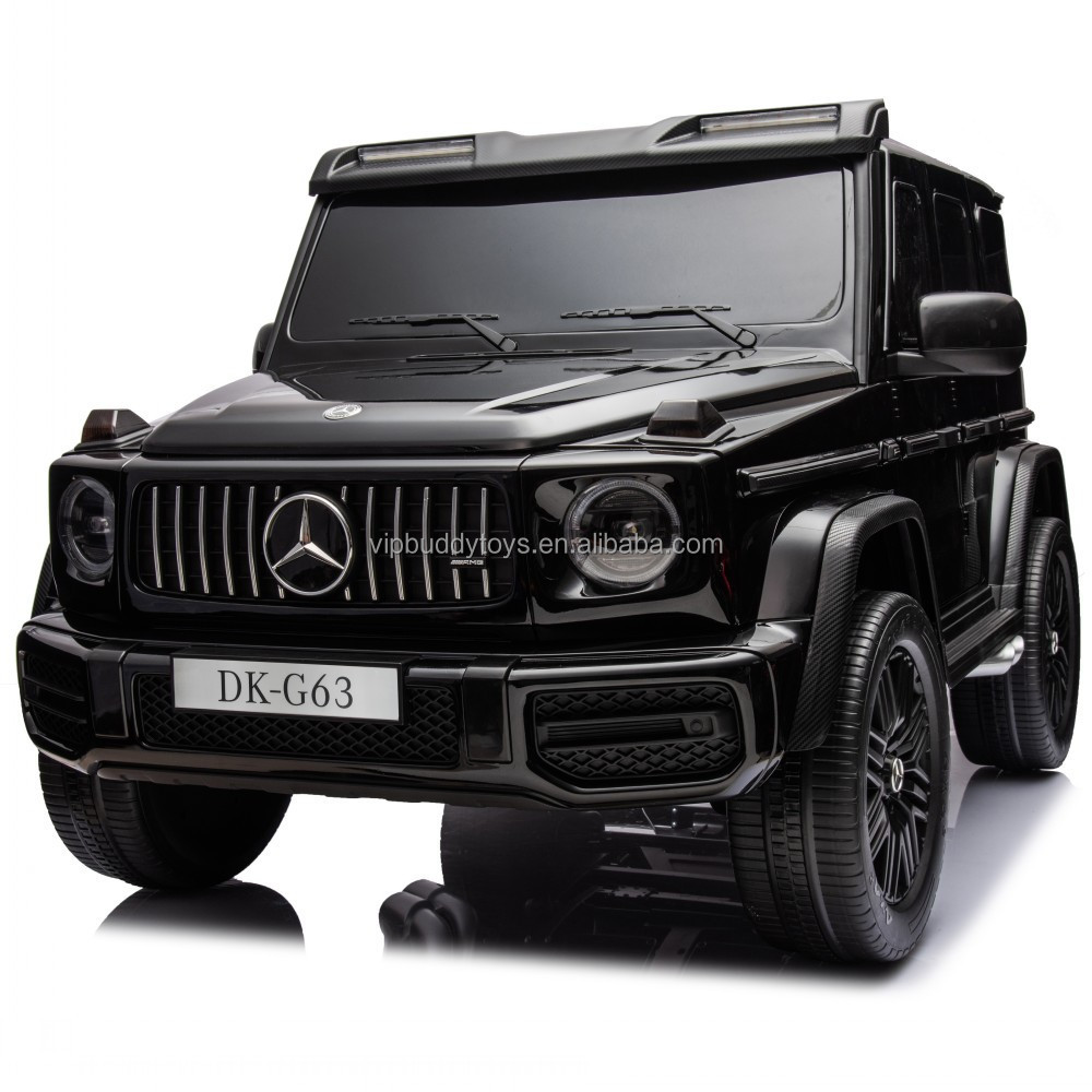 VIP Buddy Licensed Mercedes AMG G63 4*4 Electric Ride-On Car Powerful Kids' Toy for 2 People Made of Durable Plastic