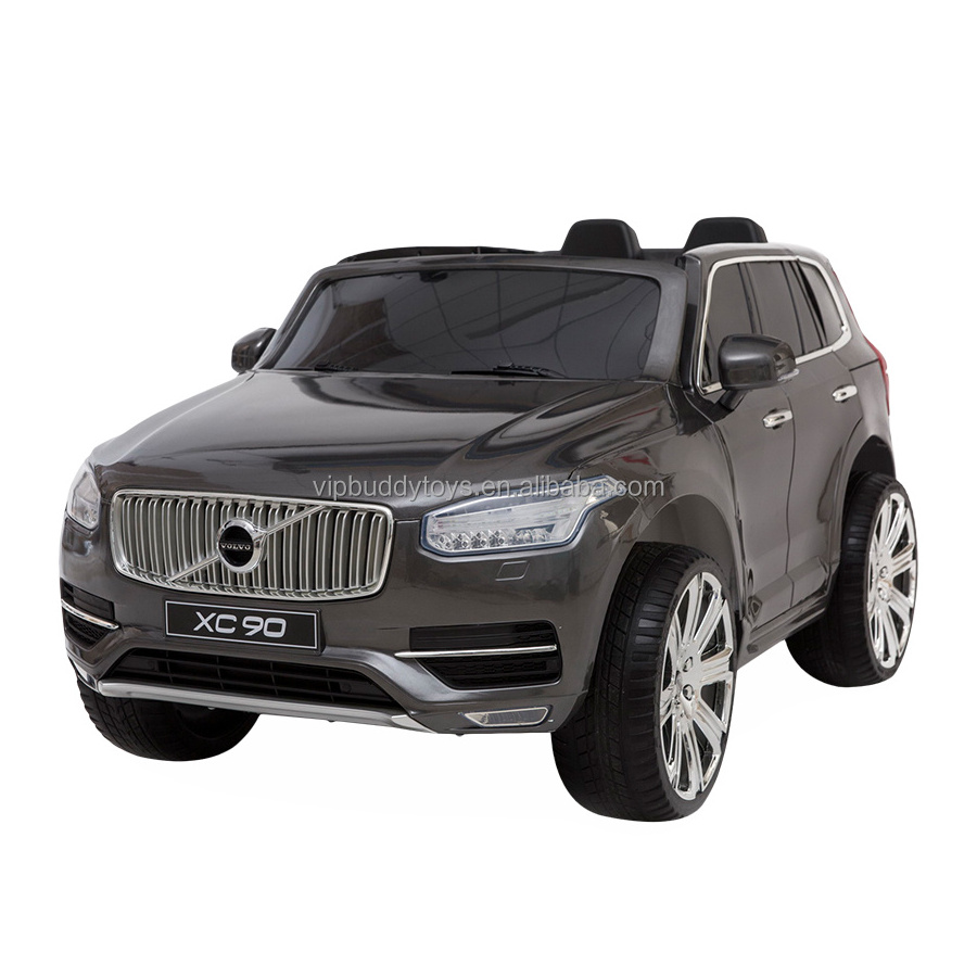 Licensed Volvo XC90 Kids Ride-on RC Toy 12V Four-Wheel Drive Electric Battery Truck with Remote Control Plastic Style