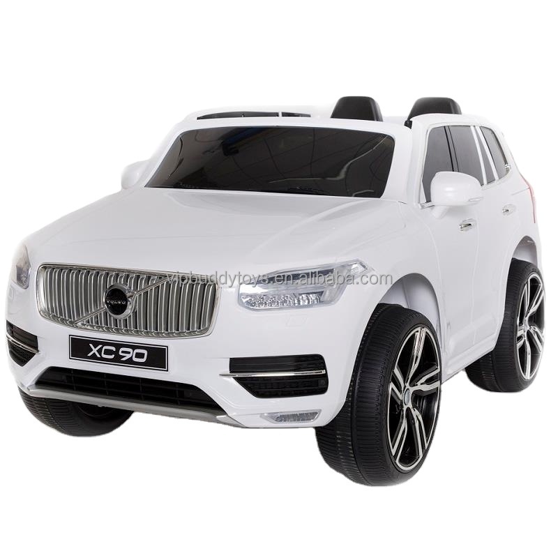 Licensed Volvo XC90 Kids Ride-on RC Toy 12V Four-Wheel Drive Electric Battery Truck with Remote Control Plastic Style