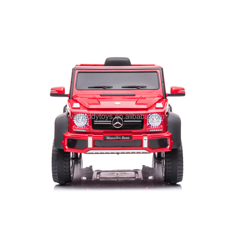 Licensed Mercedes Benz AMG G63 6x6 Electric Ride On Car for Kids with 2.4G with Remote Control 6*Motors Parent Seat