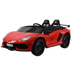 Baby Toys Child Kids Battery Power Big Two Seats 24V Ride on Real Lamborghini with Light and Music Ride on Electric Car for Kid