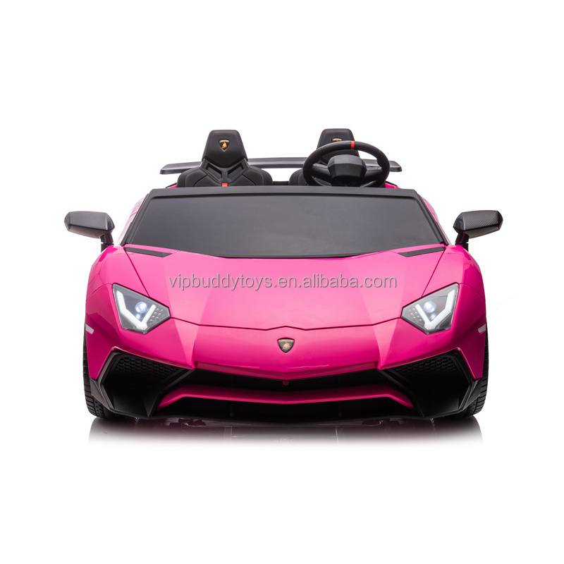 New Ride on Child Battery Power Two Seats 24V Electric Lamborghini Remote Control Baby Toys Car Big kids Electric Battery Ride