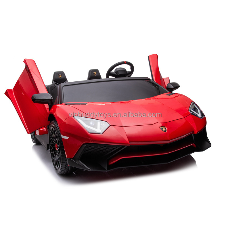 Baby Toys Child Kids Battery Power Big Two Seats 24V Ride on Real Lamborghini Kids Big Cars for Children