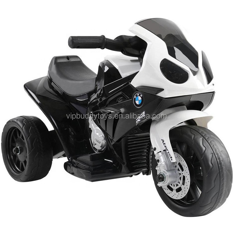 Factory Licensed BMW S1000RR Three-wheel Battery Car Electric Motorcycle Children Pedal Toy Vehicle Ride-on Kids' Tricycles