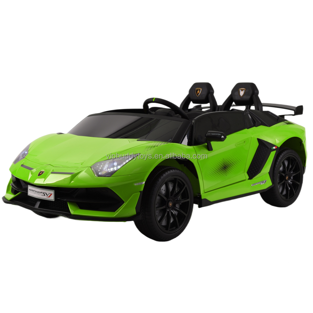 Baby Toys Child Kids Battery Power Big Two Seats 24V Ride on Real Lamborghini with Light and Music Ride on Electric Car for Kid