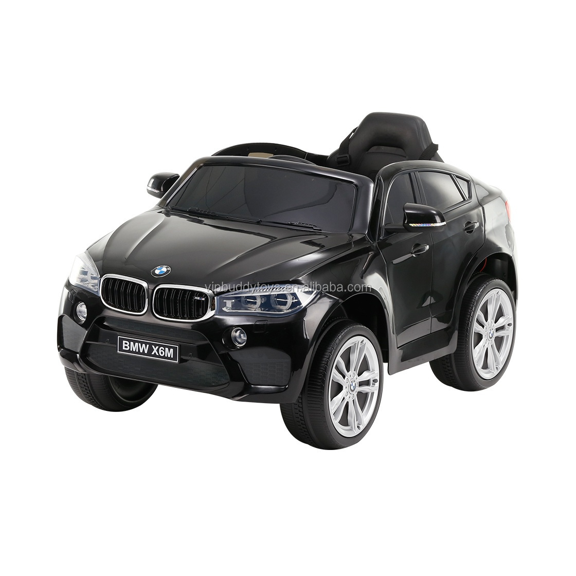 Best Selling Cheap Licensed BMW X6M Kids Steering Wheel Ride on Toy Remote Control Powerful Electric Cars