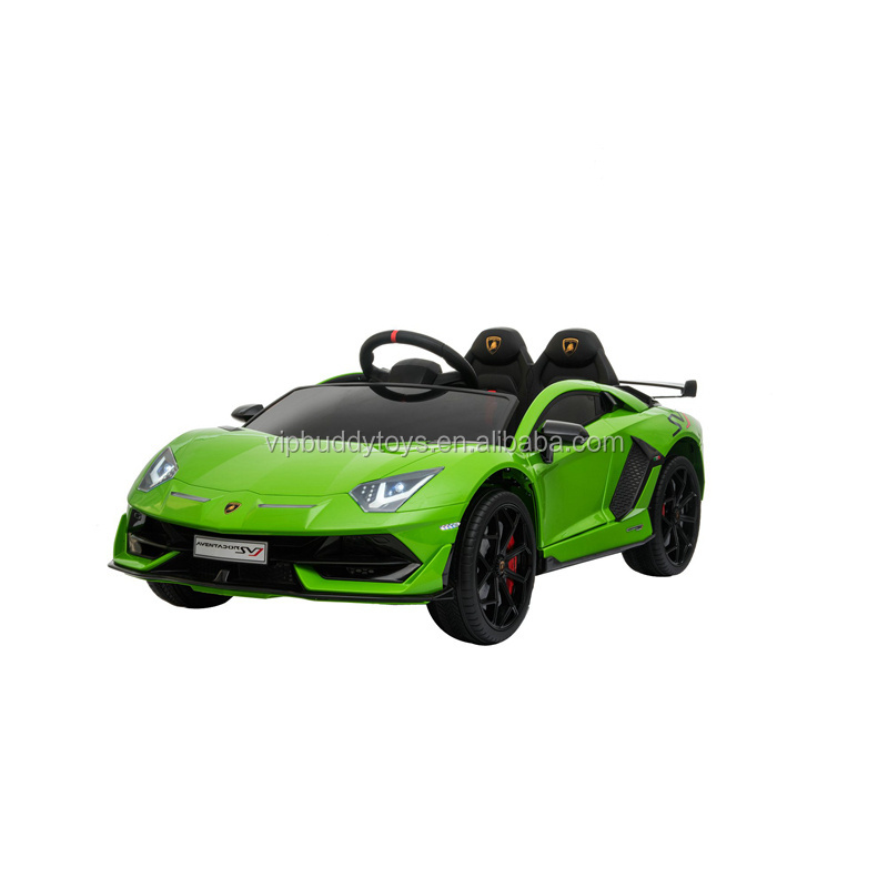 Vip Buddy New Original Licensed Lamborghini SVJ Ride on Car Remote Toy Mini Lamborghini Electric Car for Kids