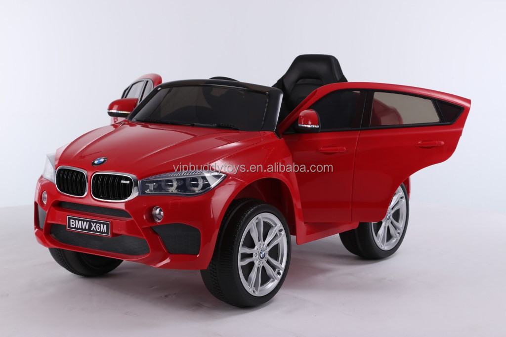 Best Selling Reliable and Cheap Licensed BMW X6M Kids Motorized Electronic Children Classic Ride on BMW Toy Car