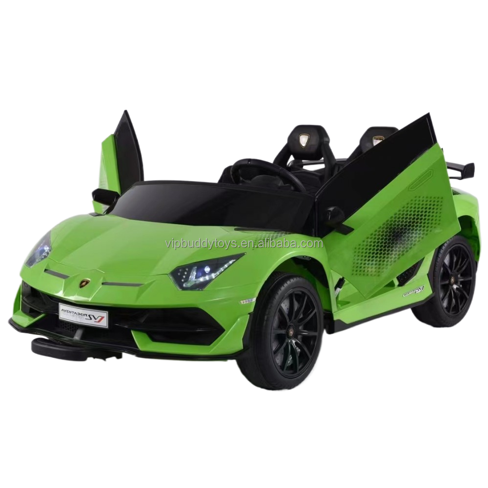 Baby Toys Child Kids Battery Power Big Two Seats 24V Ride on Real Lamborghini with Light and Music Ride on Electric Car for Kid