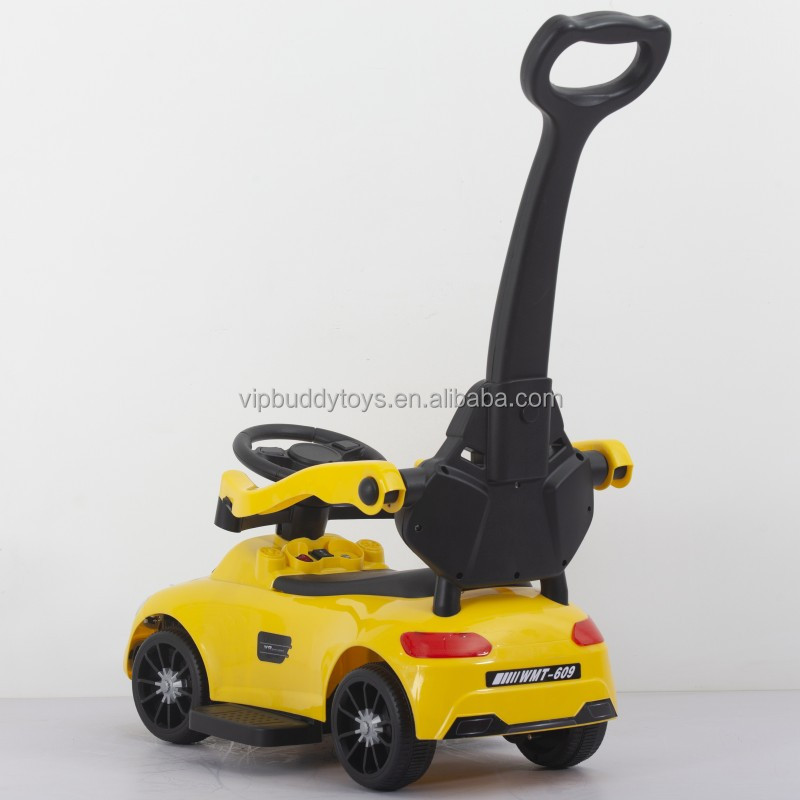 Plastic Big Kids Ride On Push Car /With Push Handle Car Ride On Toy /Baby Swing Car For Sale