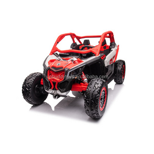 Licensed Can Am Marverick UTV 4x4 Battery Rechargeable Toys Electric Ride On Cars For Kids 24v 2 Seater