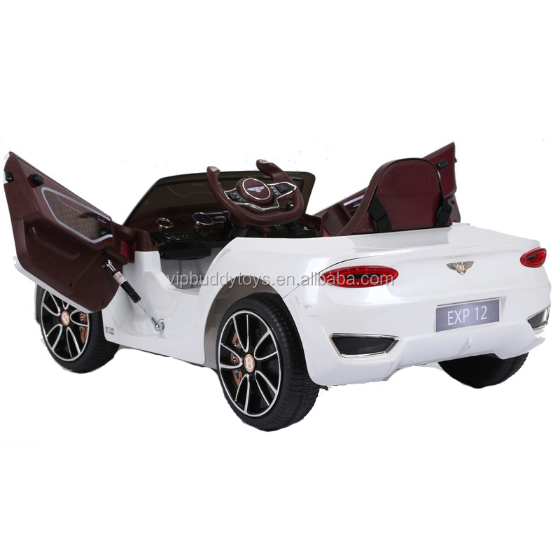 Hot Sale Quality Factory Price Licensed Bentley EXP 12 Powerful 12V Battery Four Wheels Kids Ride on Toys Children Electric Car