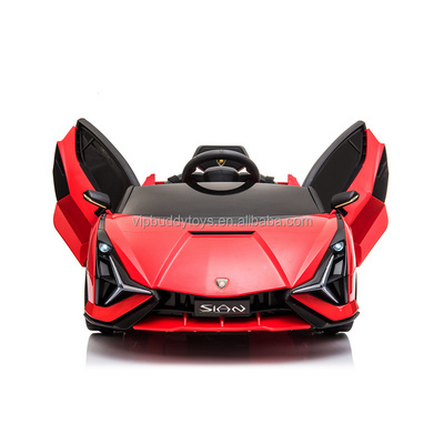 Licensed Lamborghini SIAN Baby Smart 12V Battery Powered Four Wheels Drive Remote Control Toy Electric Kids Ride on Car