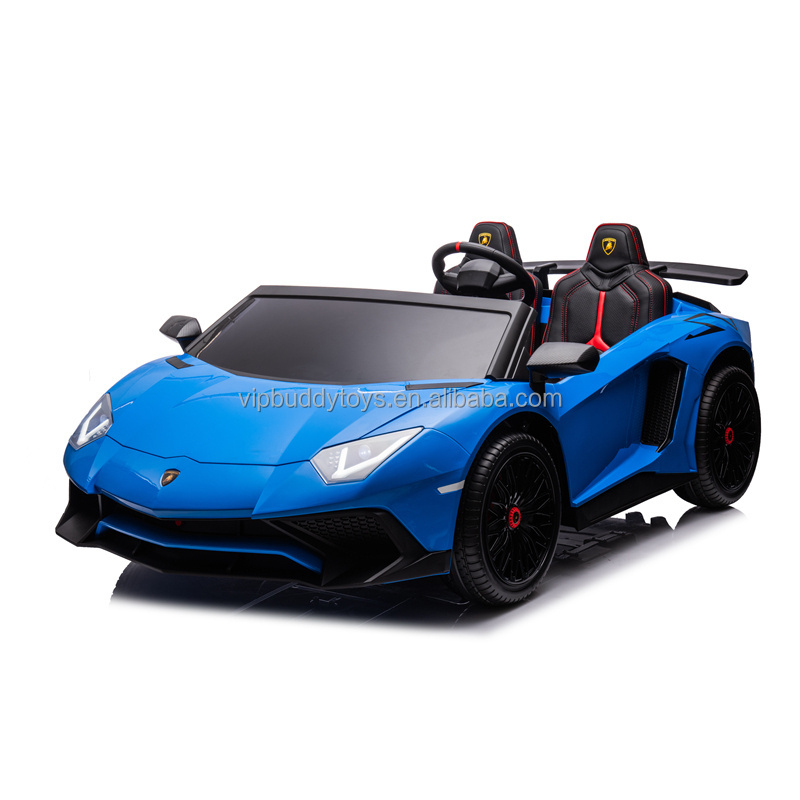 Baby Toys Child Kids Ride on Toy Remote Control Real Lamborghini 24v battery power 2 seats big Size kids ride on car