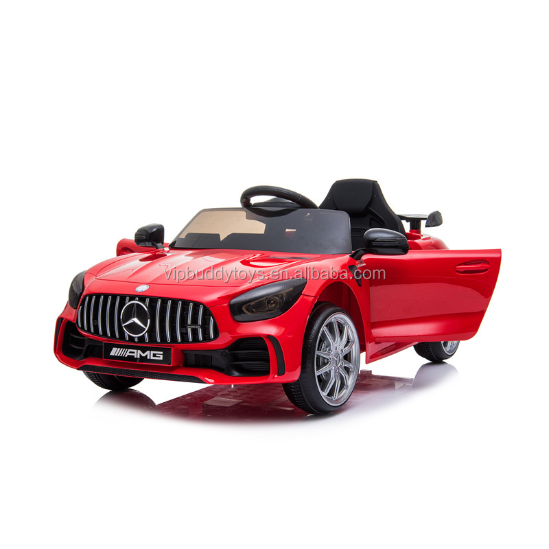 Cheap Wholesale Price Licensed Mercedes Benz GTR Pink Ride on Toys Electric Kids Car