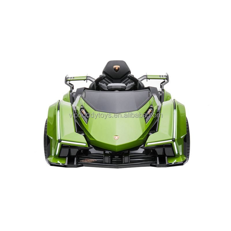 New fashion Licensed GT V12 Kids Electric Baby Smart RC Child 12V Battery Powered Ride on Lamborghini Toy Car