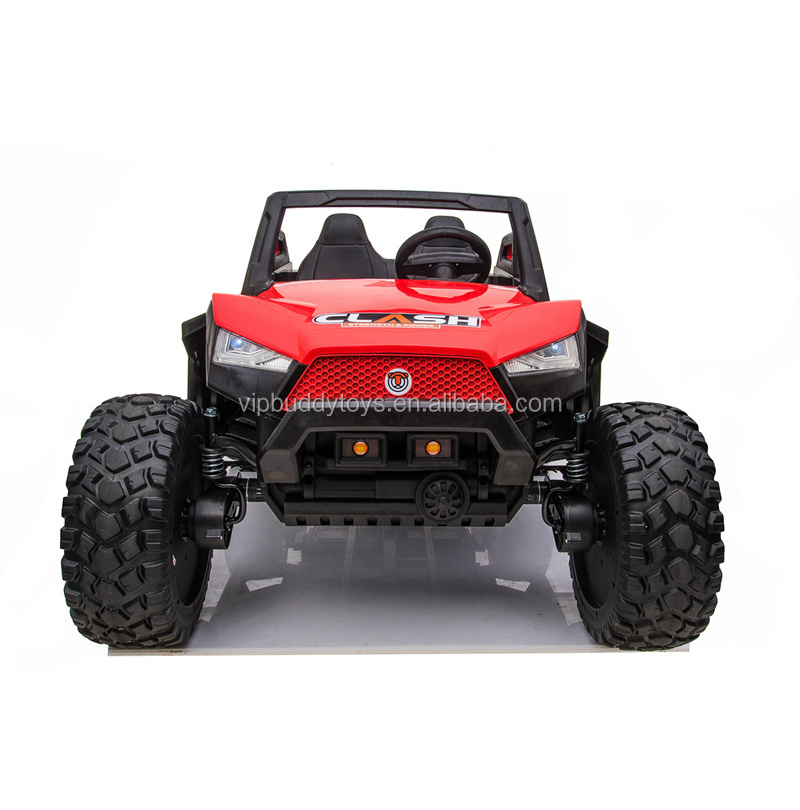 VIP BUDDY Twin Ride on Toys Car Kids 1928 Utv Go Cart Gas Plastic 24v Battery Powered Electric Kids Driving Car UTV ST-D1928