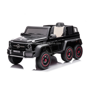 Licensed Mercedes Benz AMG G63 6x6 Electric Ride On Car for Kids with 2.4G with Remote Control 6*Motors Parent Seat