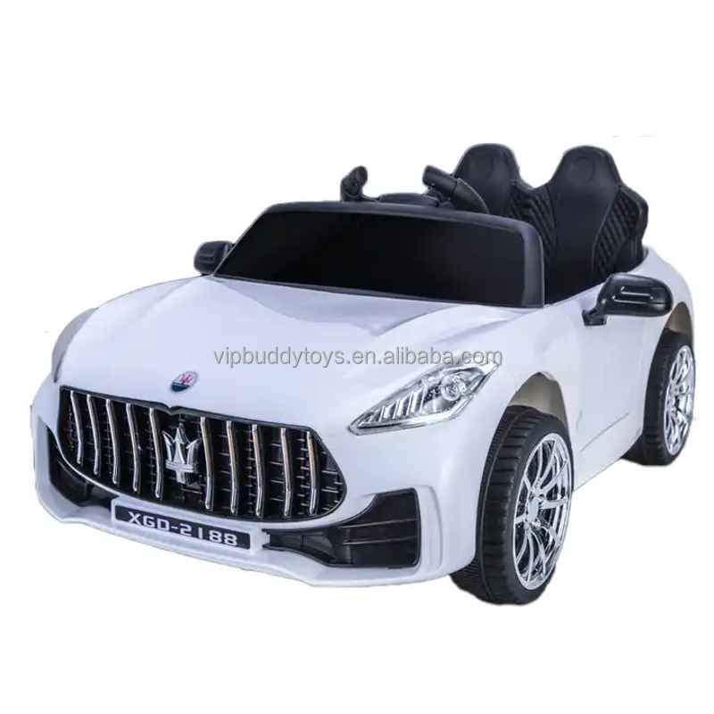 VIP Buddy Tiktok Hot Selling Children's Electric Car Four-wheel Remote Control Baby Toy Car Can Sit In Adult Double Child Car