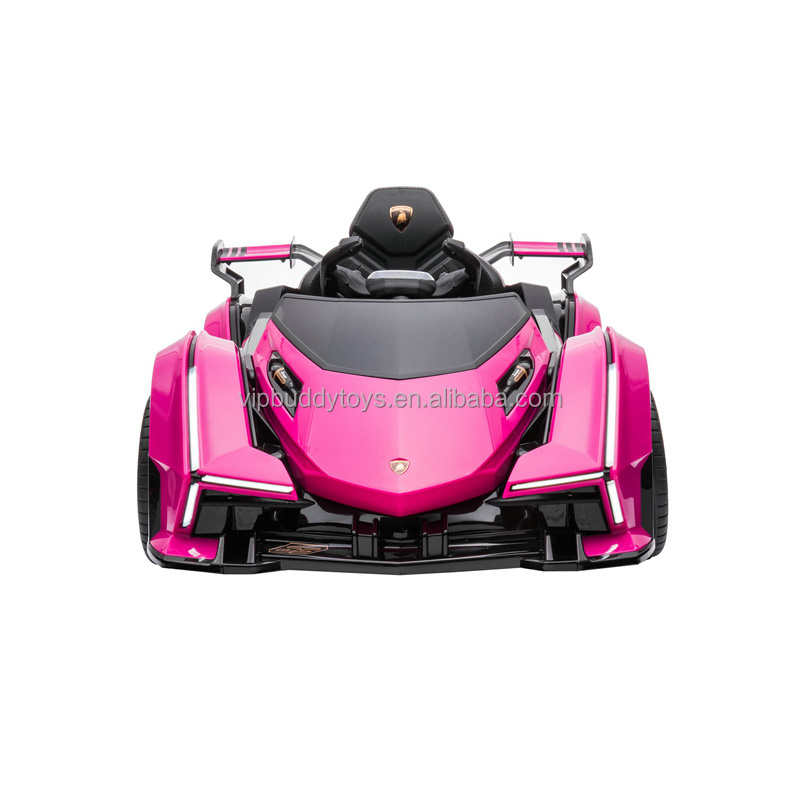 New fashion Licensed GT V12 Kids Electric Baby Smart RC Child 12V Battery Powered Ride on Lamborghini Toy Car