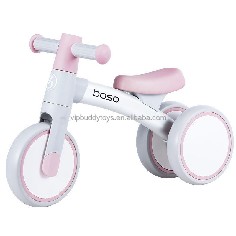 VIP BUDDY Wholesale Mini Toddler Baby Ride On Toy Cars Aluminum Alloy Frame Training Children Tricycle Balance Bike