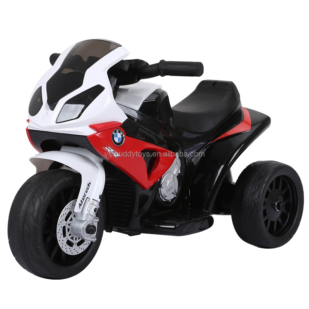 Factory Cheap Price Top Quality Licensed BMW S1000RR Toy Vehicle Electric Motorcycle Baby Smart Kids Electric Trike for Kids