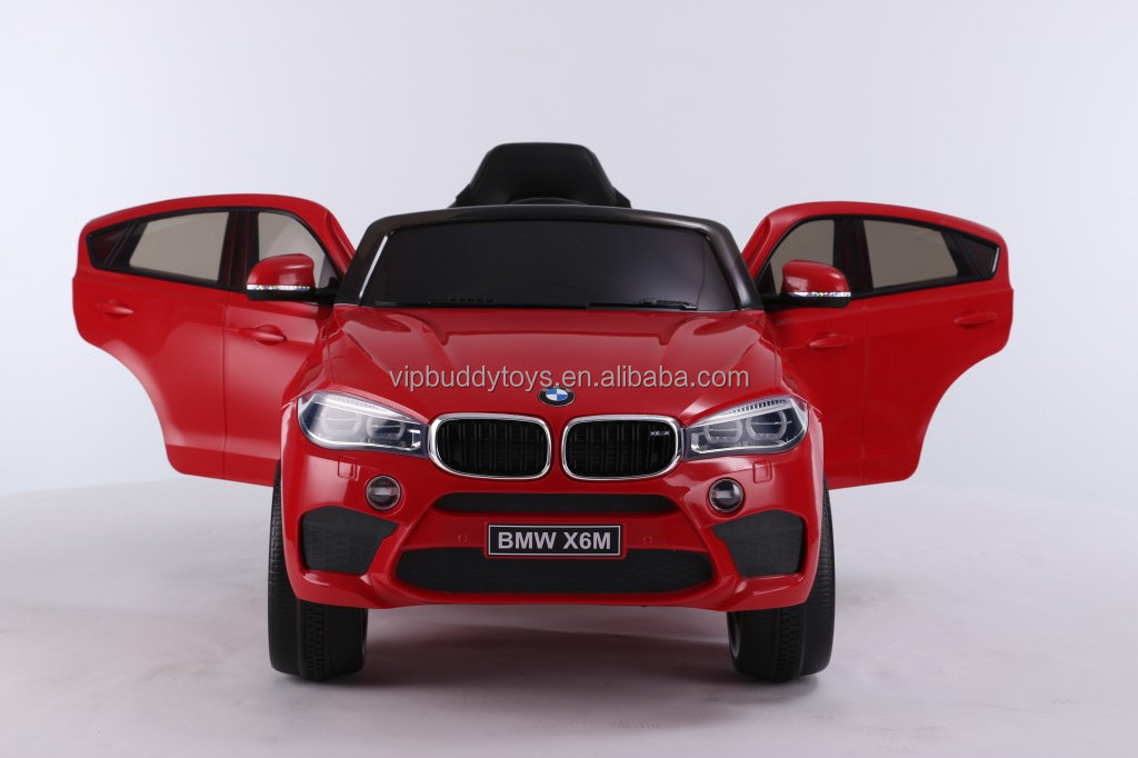 Best Selling Reliable and Cheap Licensed BMW X6M Kids Motorized Electronic Children Classic Ride on BMW Toy Car