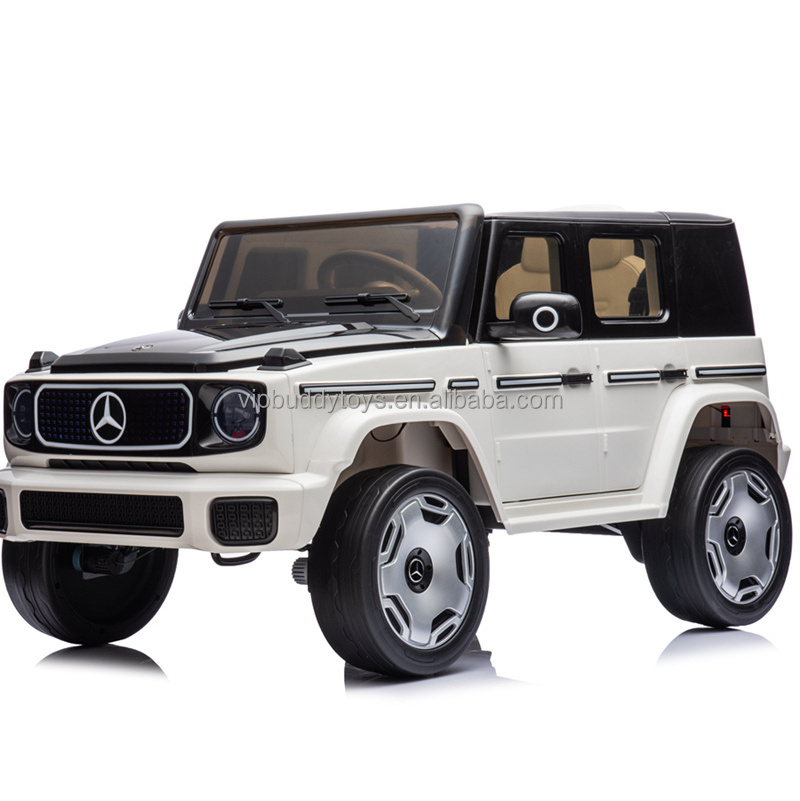 VIP BUDDY New License Mercedes-Benz EQG Ride on Mercedes Benz AMG Toy Cars Kids Electric Cars with Rubber Tires