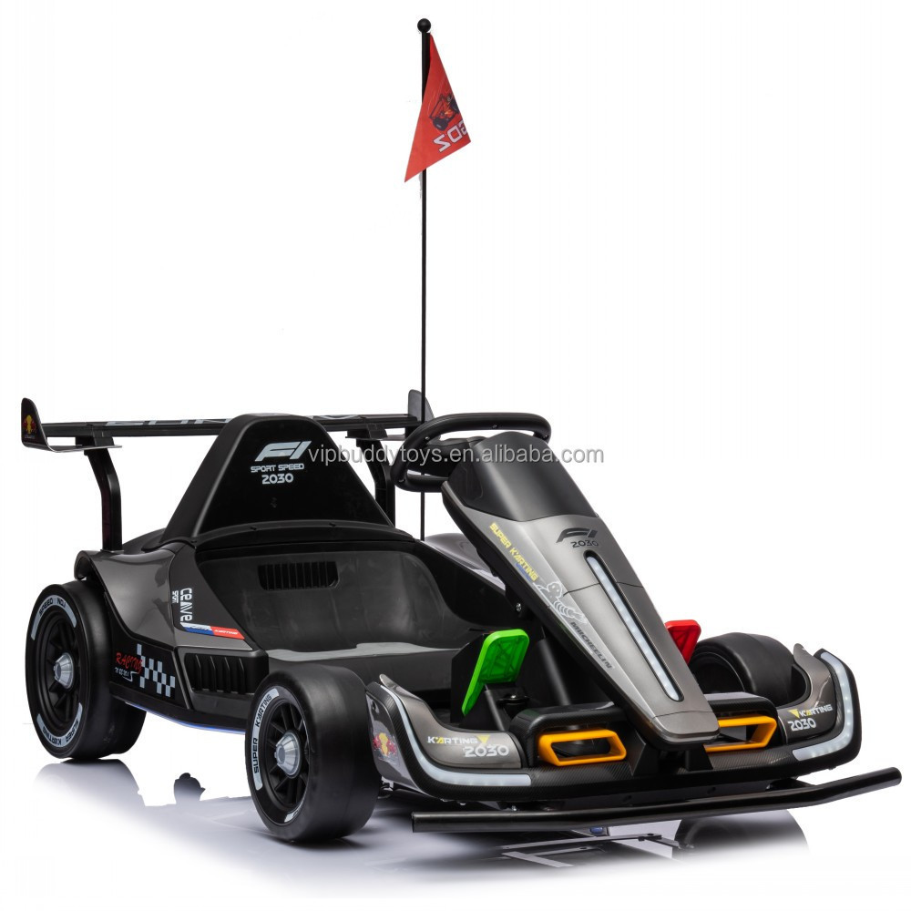 VIP Buddy Ride-on Car Toy Remote Control Kids Go-kart Drive Ride on Car 12V 24V Electric Drift Kids Pedal Go Karts