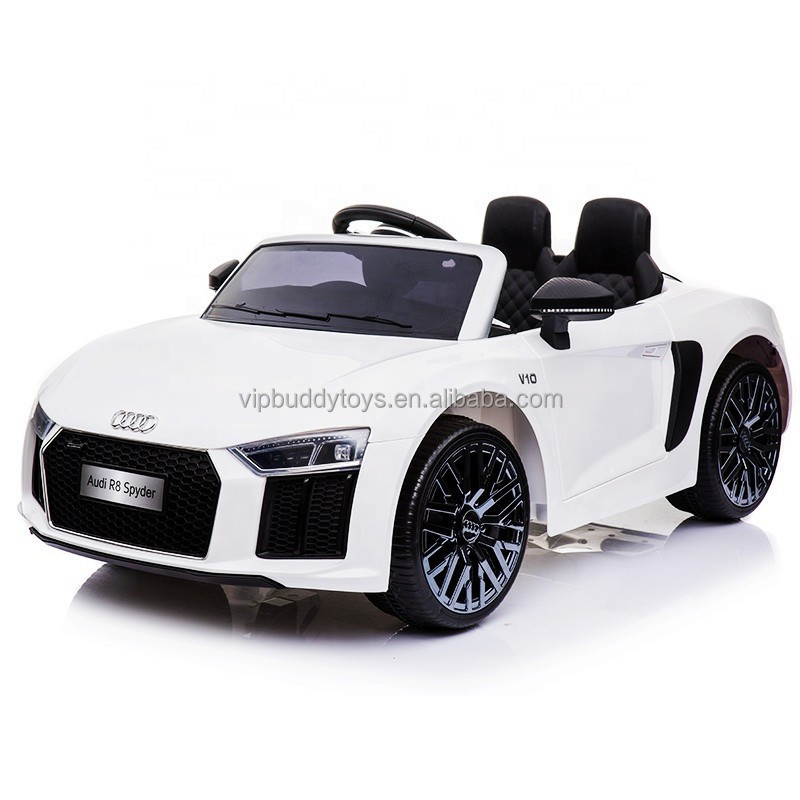 Cheap Factory Wholesale License AUDI R8 Spyder MINI Toy Vehicle Kids Electric Baby Ride on Car