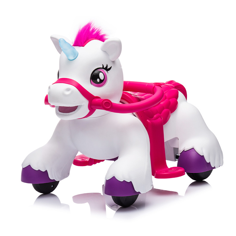 Wholesale Unisex Electric Scooter Ride-on Cars and Animals Battery-Powered kids ride on unicorn toy for 2-4 and 5-7 Years