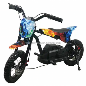 VIP Buddy Factory Customized Wholesale Watercolor Print Ride on Motorcycle Car EU Electric Bike Kids 24V Motorcycle Ride Toy