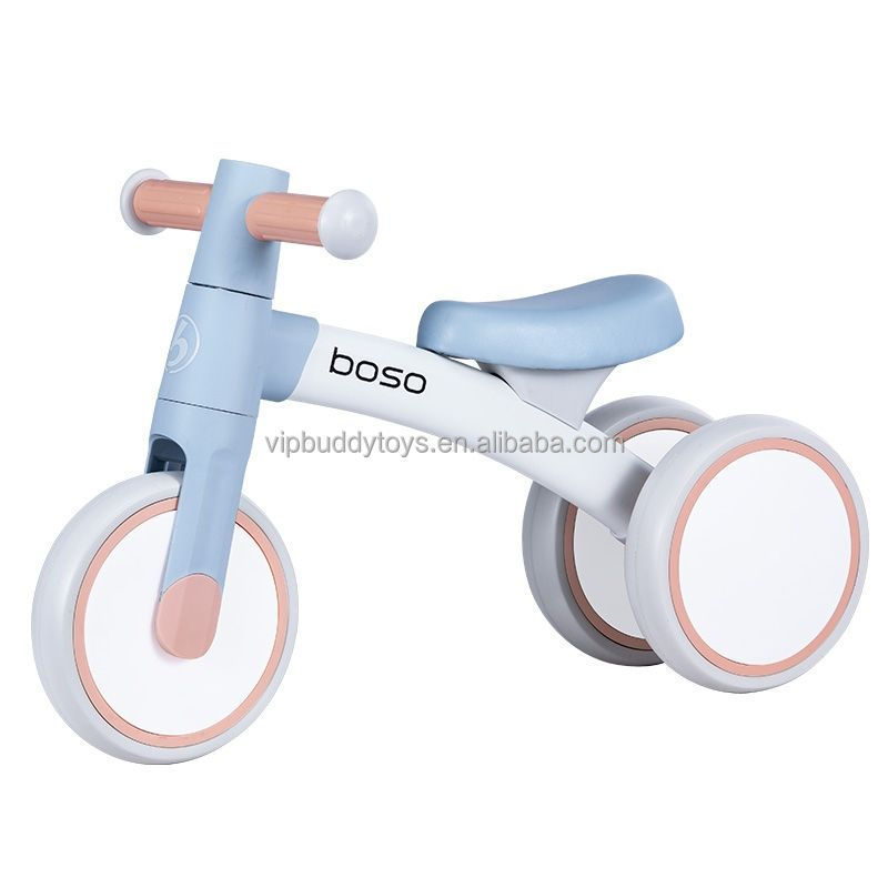 VIP BUDDY Wholesale Mini Toddler Baby Ride On Toy Cars Aluminum Alloy Frame Training Children Tricycle Balance Bike