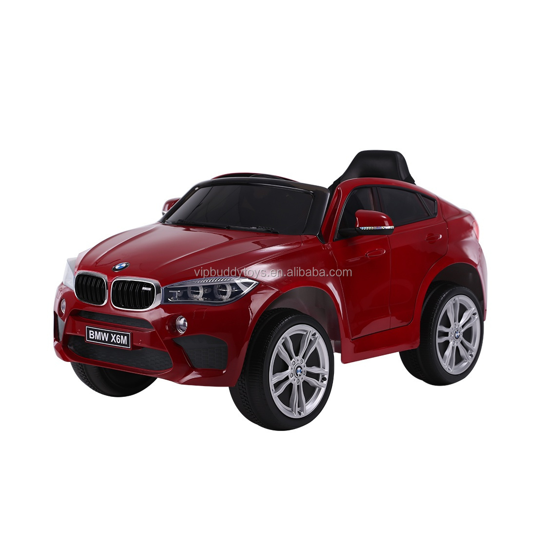 Best Selling Cheap Licensed BMW X6M Kids Steering Wheel Ride on Toy Remote Control Powerful Electric Cars