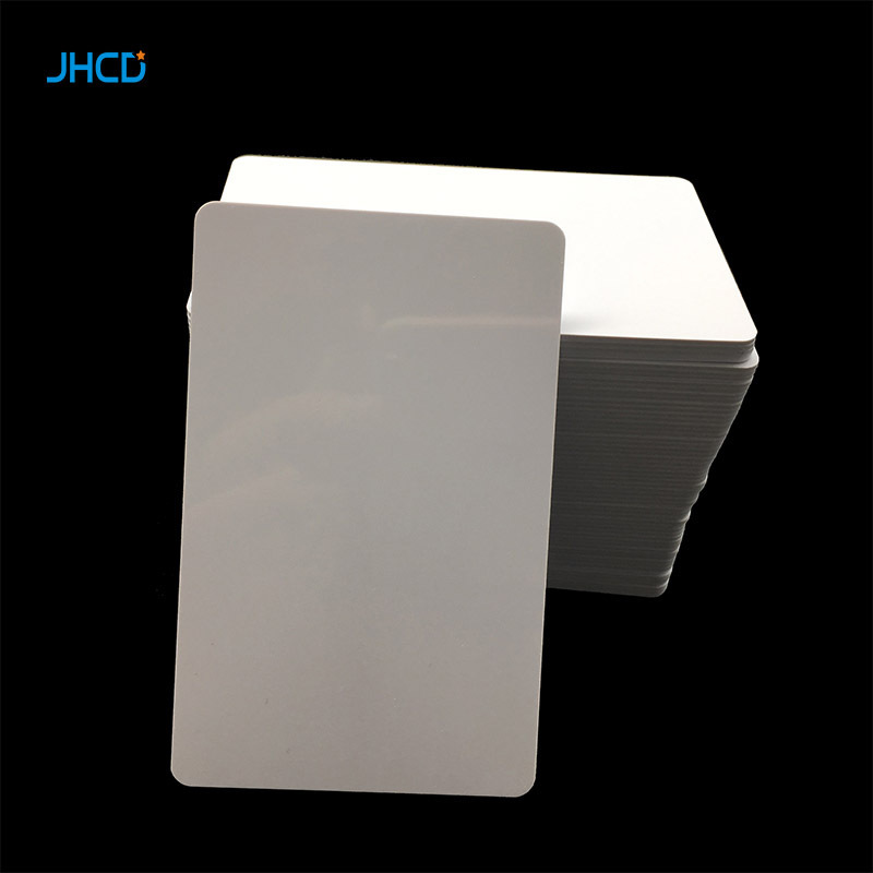 Custom 13.56mhz Thermal print Inkjet printable F08 chip nfc 213 215 216 chip matte white Blank Pvc Plastic nfc card