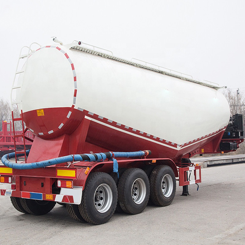 Wholesale Hot Sale 28 Ton 60 Ton 3 Axle Bulk Cement Trailer Cement Bulker for Sale