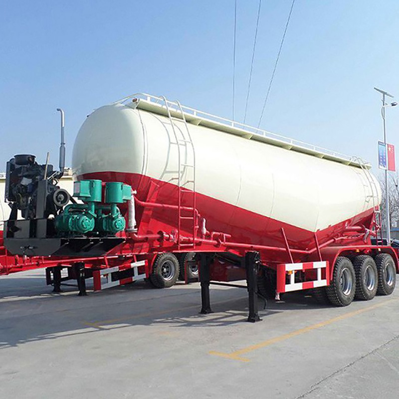 Wholesale Hot Sale 28 Ton 60 Ton 3 Axle Bulk Cement Trailer Cement Bulker for Sale