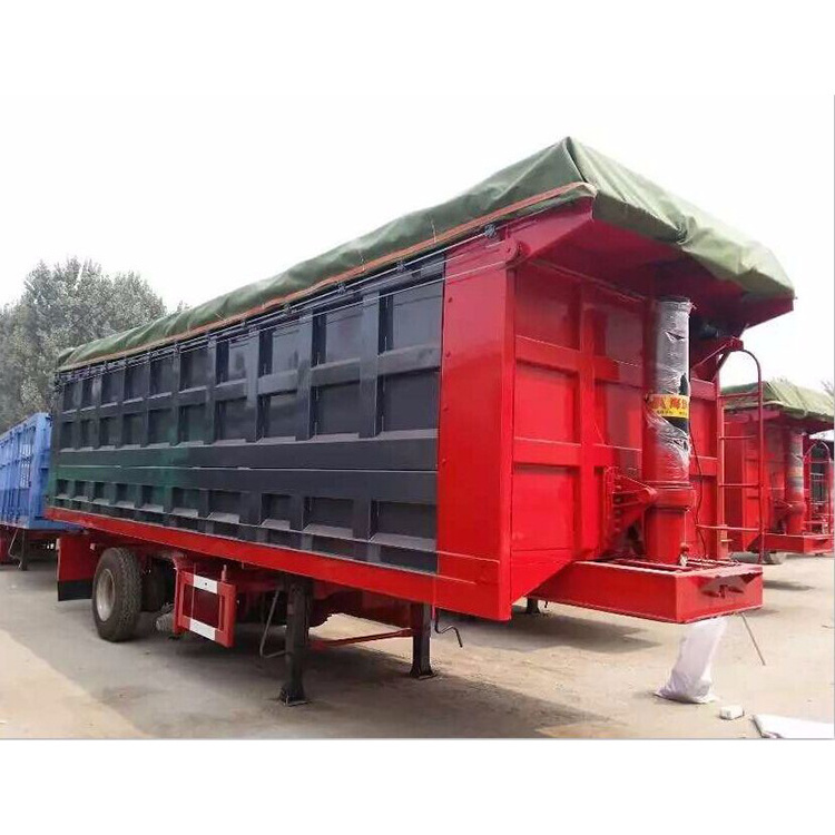 3 Axle 4 Axle 35/40 Cbm hydraulic Tipper Trailer 60 Tons Dump Semi Trailer Dumper For Sale