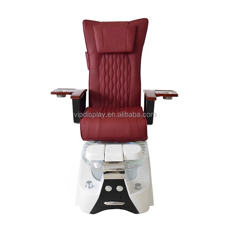 Hot Sale Luxury Black Head Therapy Nail Pedicure Foot Bath Massage Chair Sofa with Massage Derainage