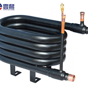 cooling coil/titanium heat exchanger/water cooled condenser and stainless steel coil heat exchanger