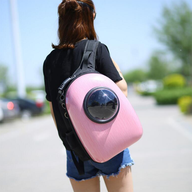 High Quality Breathable Space Capsule Bubble Travel Pet Carriers Bag Cartoon Dog Cat Carrier Pet Backpack