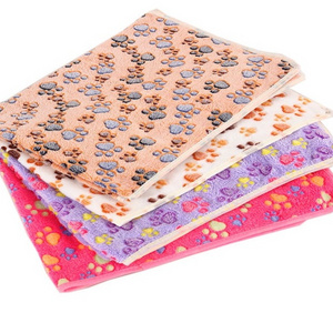 Cheap Stocked Fluffy Dog Blanket Soft Warm Fleece Blanket Pet Durable Washable Puppy Cat Blanket Throw