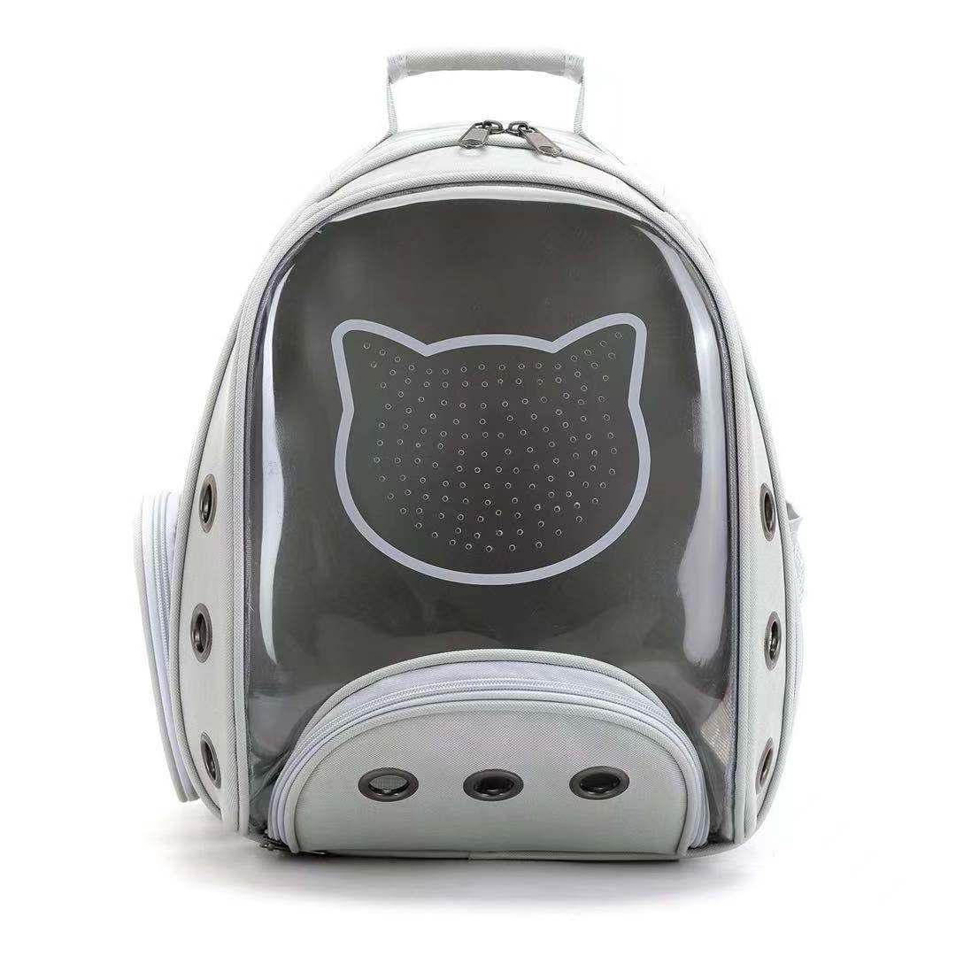 New design Outdoor Pet Transparent Carrier Bag 360 Panorama Cat And Dog Travel Hiking Bag Carrier Backpack