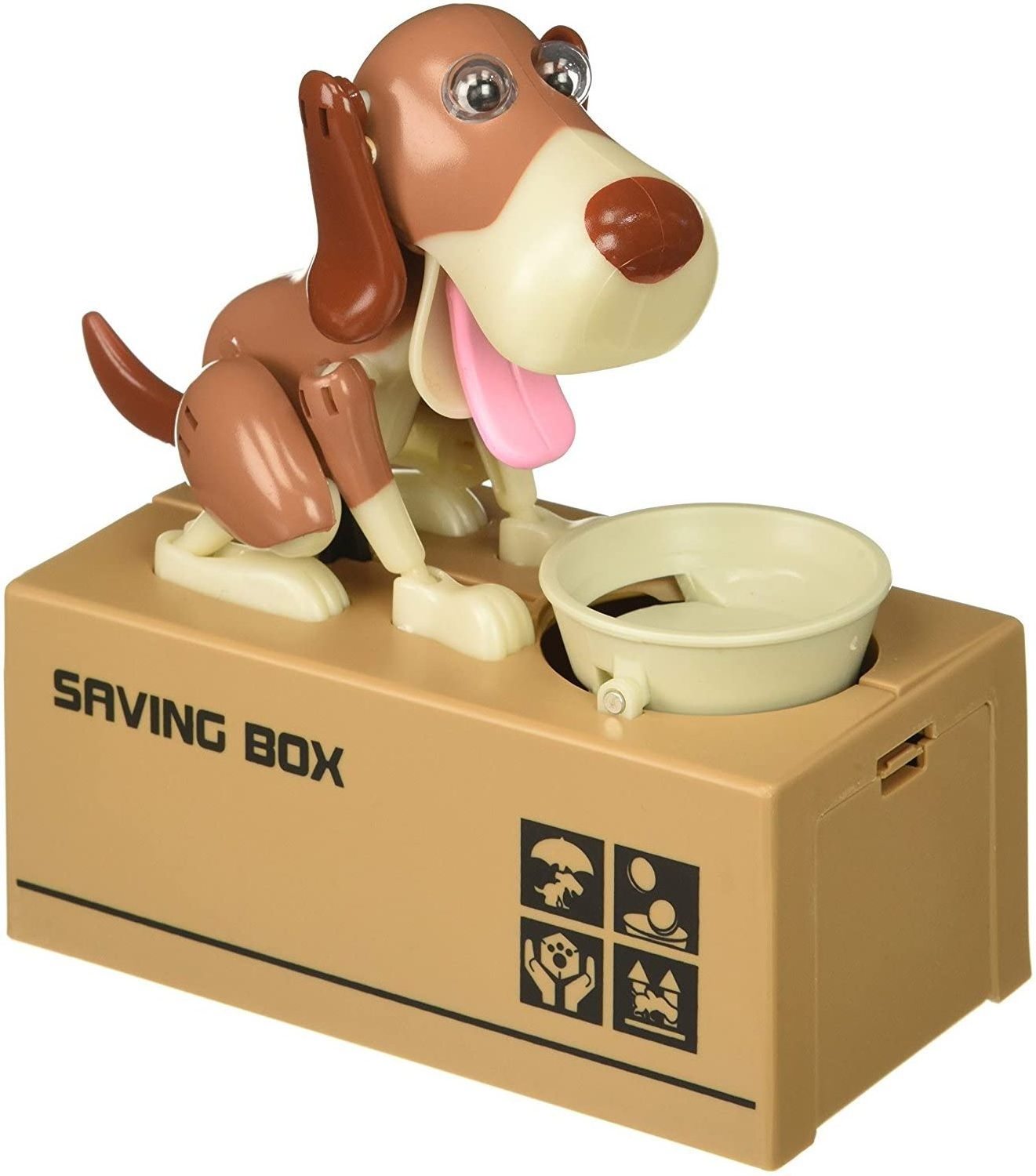 Coin Counting Money Bank Dog Coin Bank Digital Counting Coin Money Saving  Box For Kids