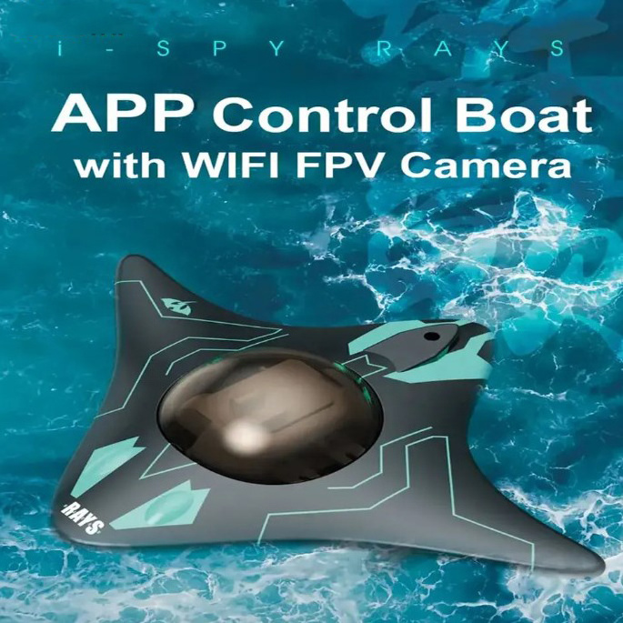 Wifi APP Control Phone Connect Waterproof Underwater Photography Spy 0.3mp Rc Submarine Boat Toys For Kid