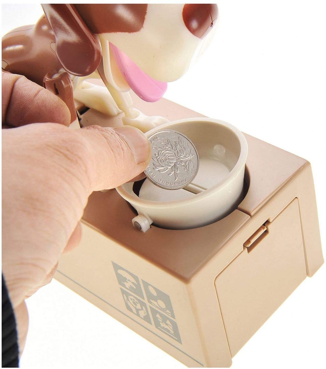 Coin Counting Money Bank Dog Coin Bank Digital Counting Coin Money Saving  Box For Kids