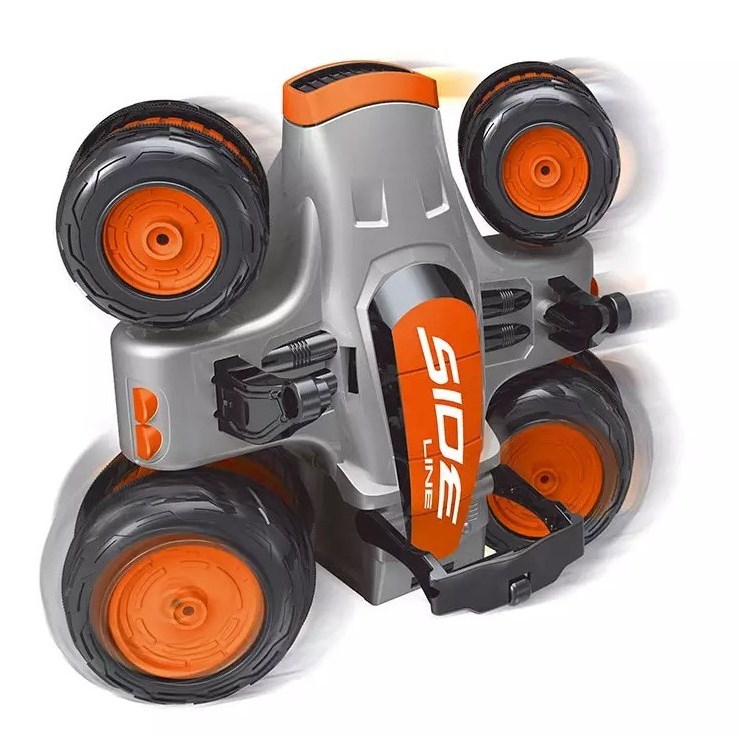 Hot Sell Double Sideway Remote Control Rolling Wheels Stunt Car Rc Electric 360 Skidding Novelty Car For Kids