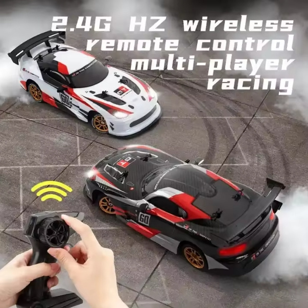 2.4G 1:16 High Speed Remote Control RTR Tires 4WD 4x4 Drift Super Gt Sport Racing Rc Car For Kid Gift